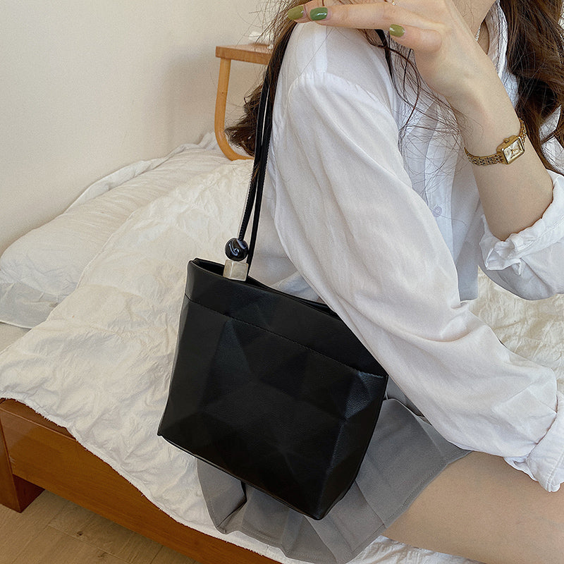 菱柄バケットバッグ♡大人可愛いデザイン S2081