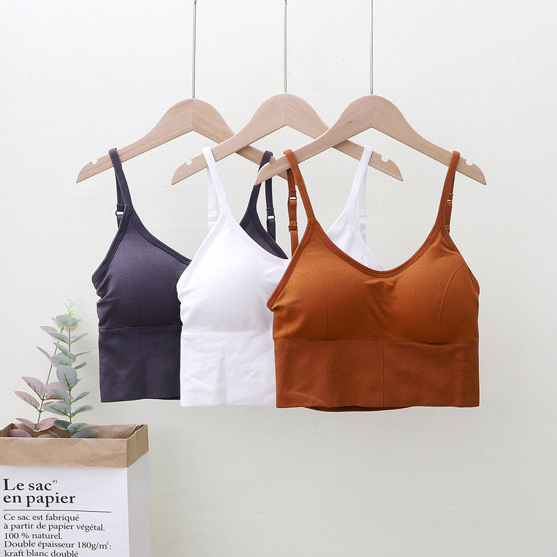 カップ付きニットキャミ♡色違いで揃えたくなる優秀アイテム S2361