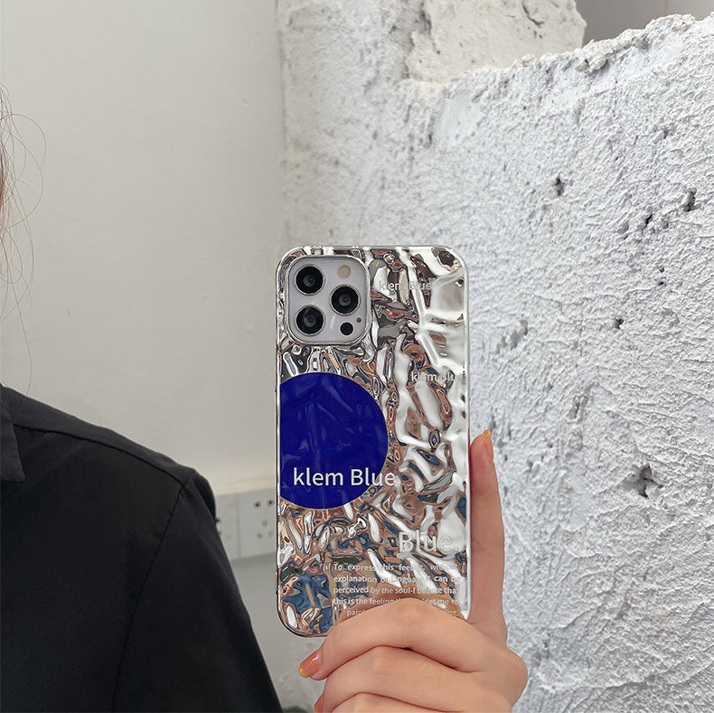 プリズムミラー iPhoneケース メタリックで個性的 S2099