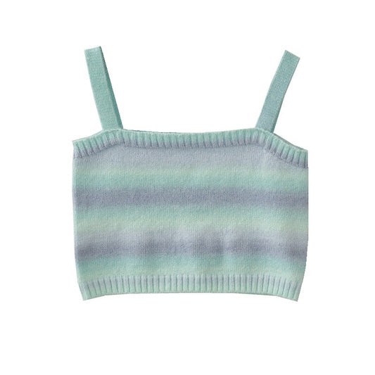 カラフルグラデーション ニットキャミソール S1579