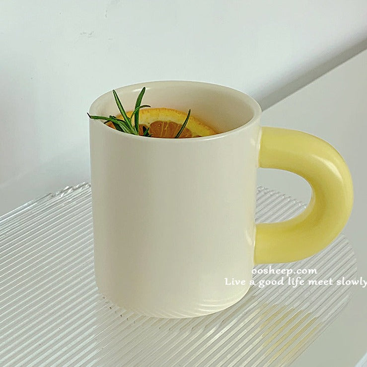 ぽってりマグカップ♡韓国風ハンドメイドでおうちカフェを可愛く S2069