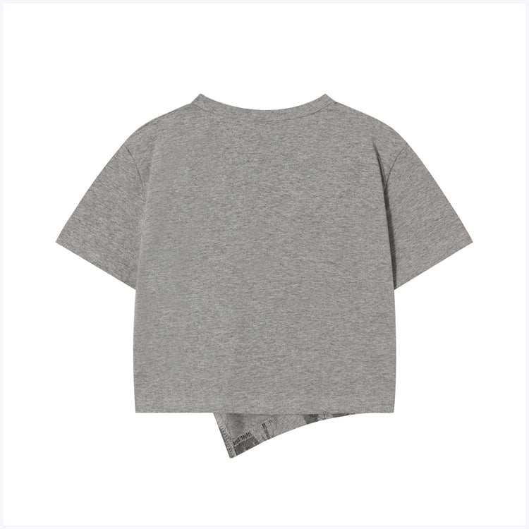 イレヘムデシャツ♡アシメデザイン半袖Tシャツ S1880