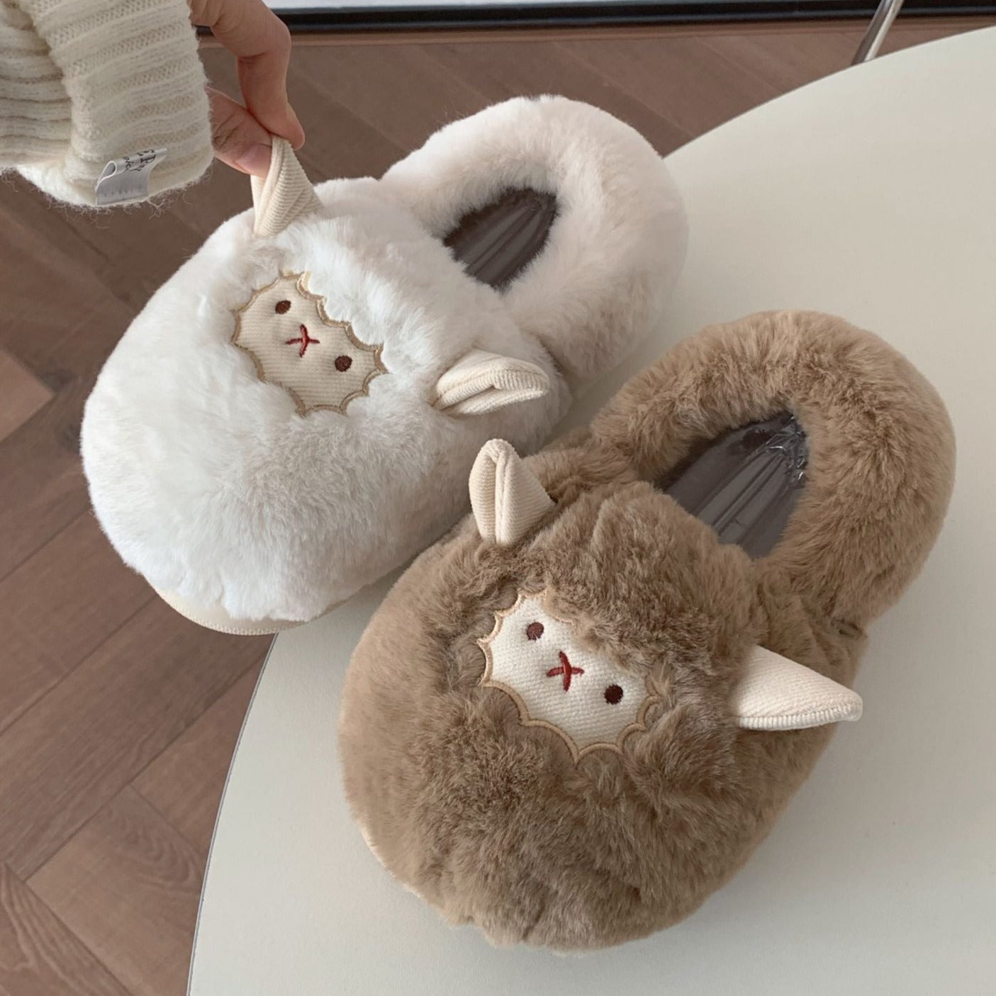 ひつじのふわもこルームシューズ♡ S2029