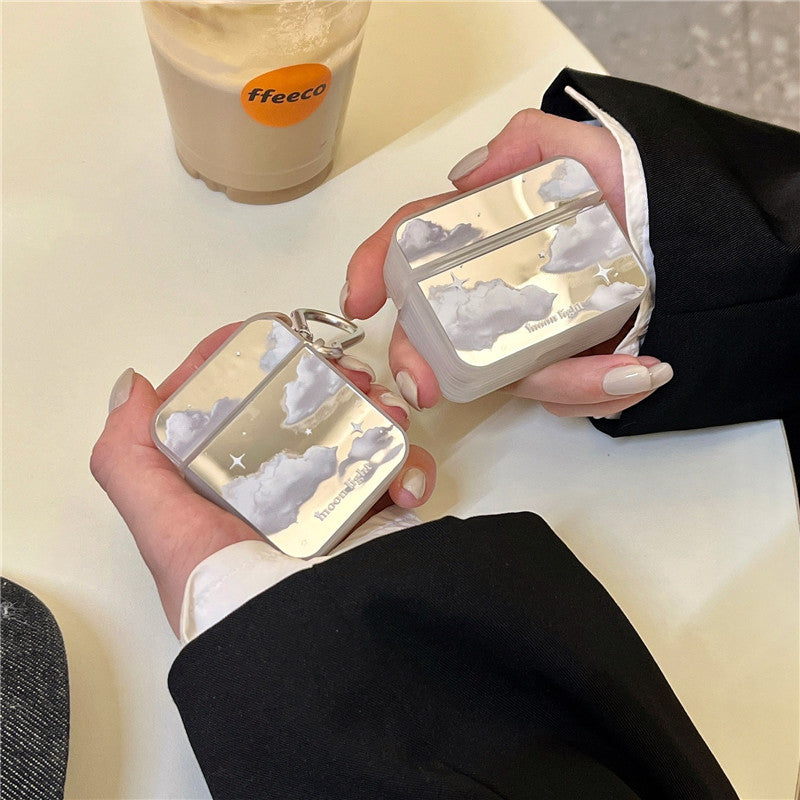 韓国発♡ミラークラウドAirPodsケース 3Dプリントでおしゃれ S2325
