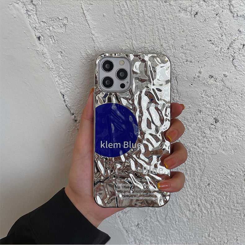 プリズムミラー iPhoneケース メタリックで個性的 S2099