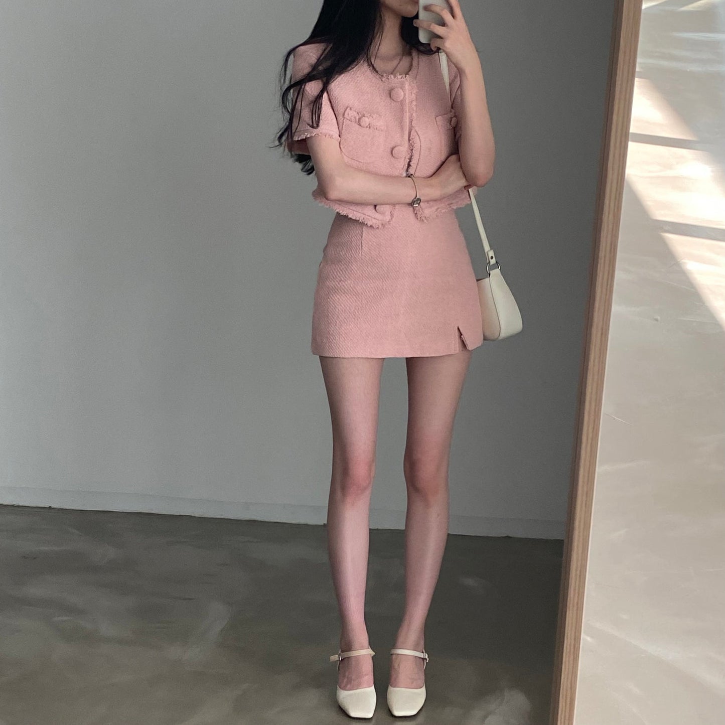 大人可愛いツイードセットアップ♡ S1835
