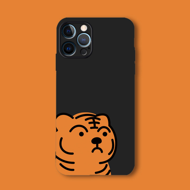 かわいいミニタイガー iPhoneケース♡おそろコーデに S2517