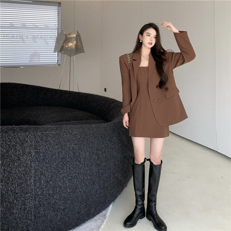 大人可愛いブラウンセットアップ【単品販売】 S2494