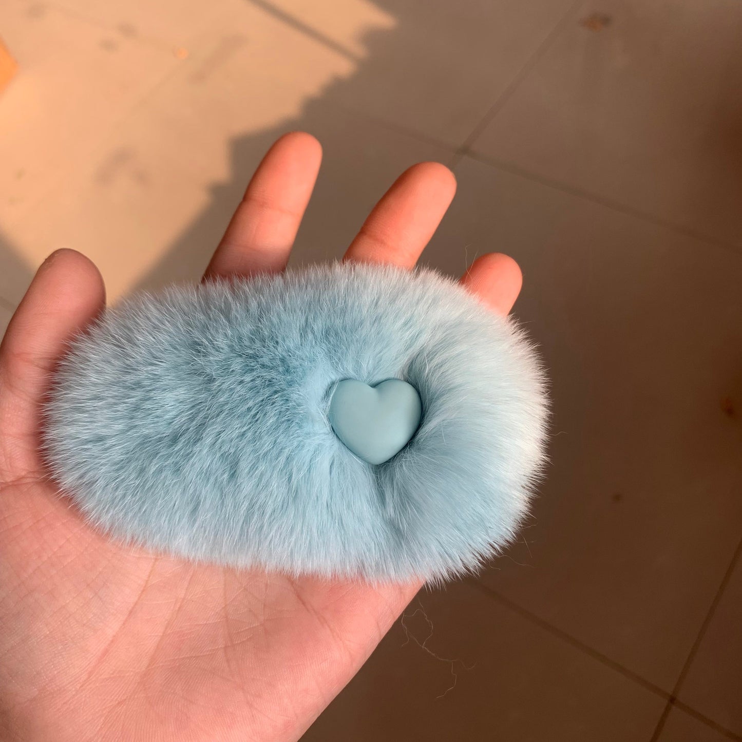 ふわふわハートのヘアクリップ♡大人可愛いアクセサリー S1124
