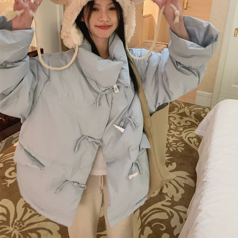 ゆるふわダッフルパフジャケット♡オーバーサイズで暖か S1073