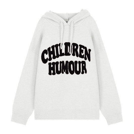 もこもこ刺繍フーディ♡ビッグシルエットでゆるカワ S1199