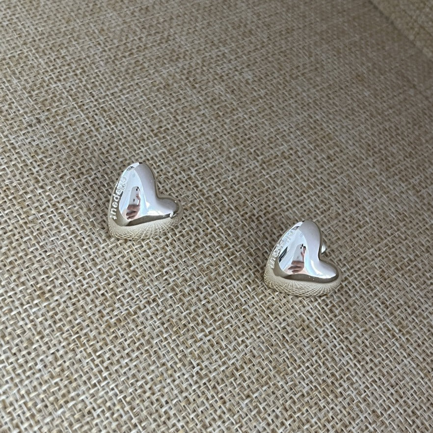 ハートピアス&ネックレスセット【単品販売】 S1390