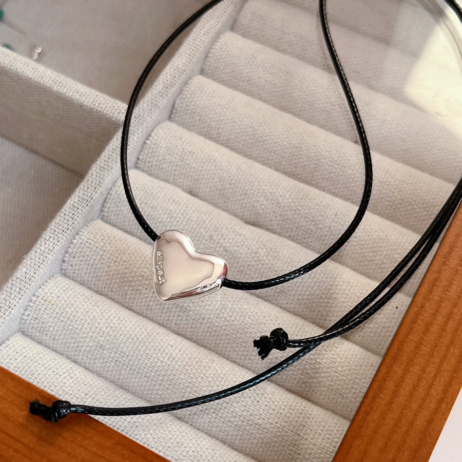 ハートピアス&ネックレスセット【単品販売】 S1390