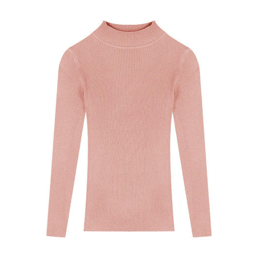 12色展開♡ベーシックモックネックニット S1306