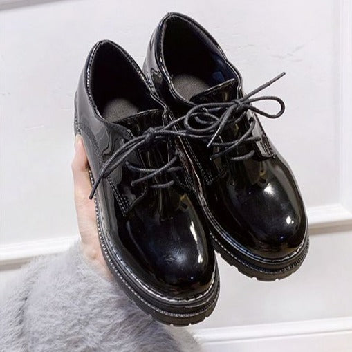厚底レトロローファー♡可愛いヴィンテージ風 S2833