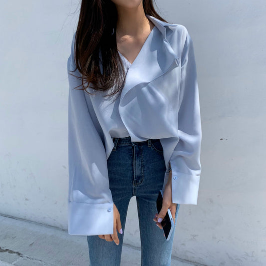 デザインカラーブラウス 〜大人可愛いスタイルに〜 S1755