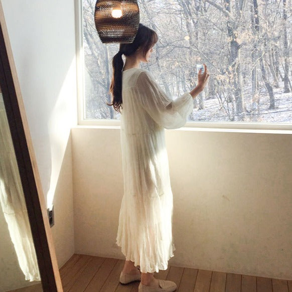 フェアリーなロングワンピース♡大人可愛いデザイン S1710