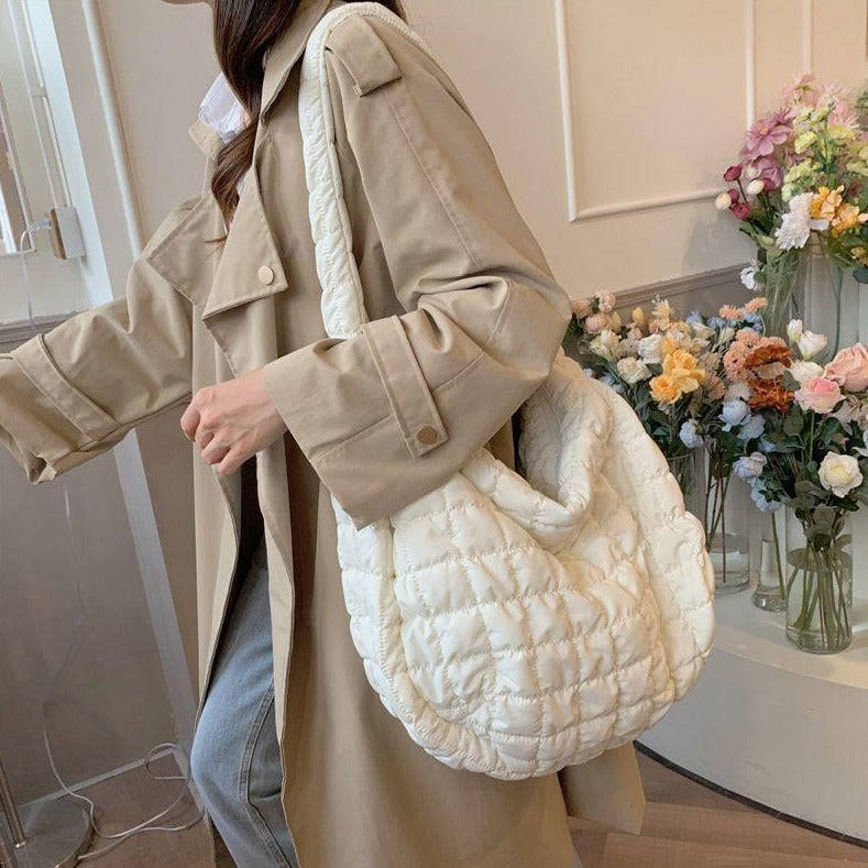 ふわふわキルティングショルダーバッグ S2337