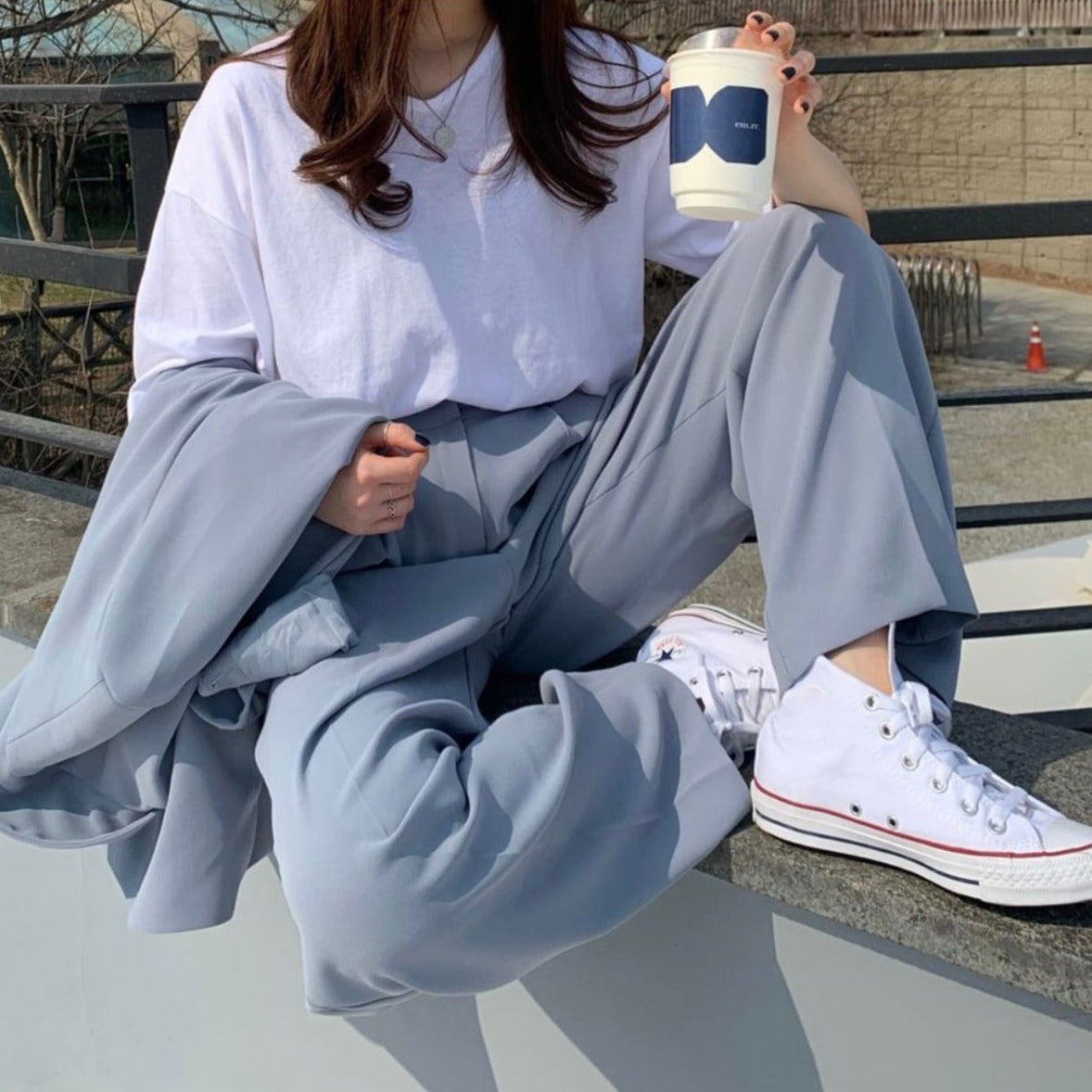 カジュアルジャケットセットアップ♡ゆるかわコーデに S2841