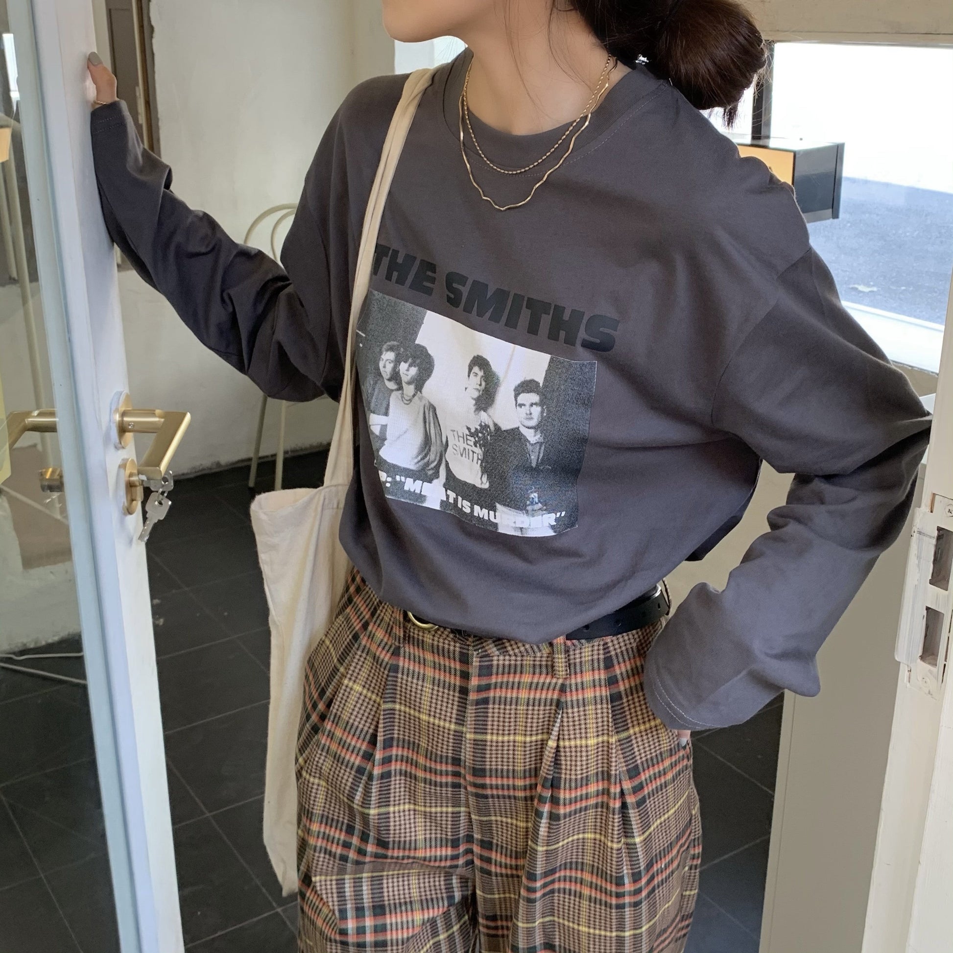フォトグラフTシャツ カジュアルな一枚 S2852