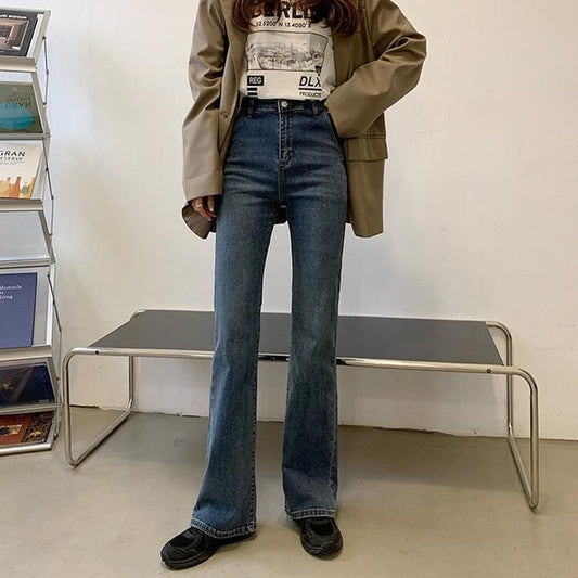 ブーツカットデニムパンツ♡履き心地抜群の定番アイテム S2861