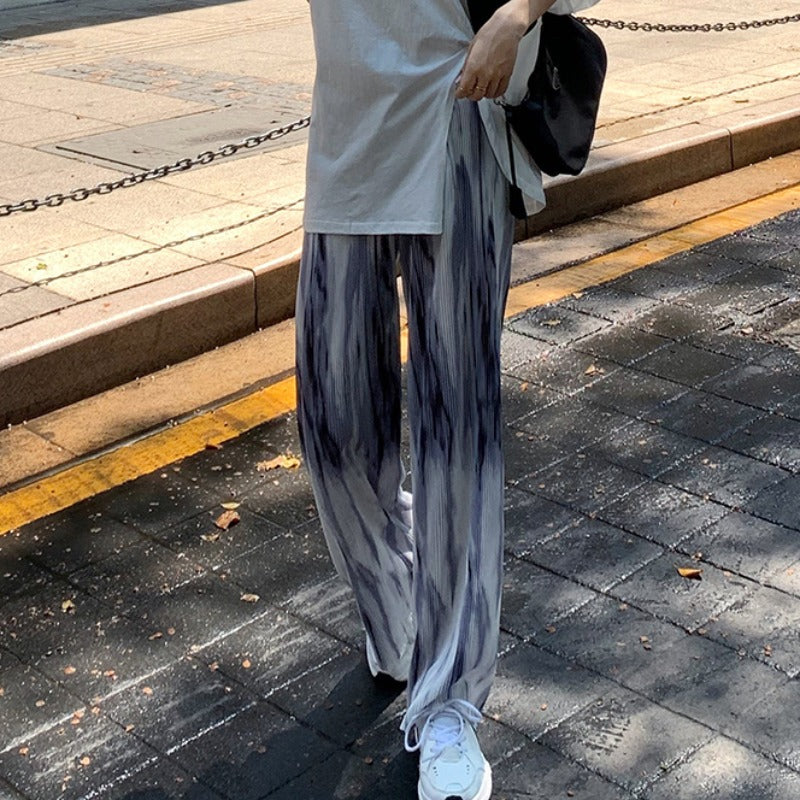 タイダイプリーツパンツ♡カラフルで可愛い S1762