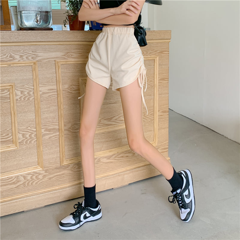 サイドドロースト ショートパンツ ワンサイズ ゆるかわ S2707