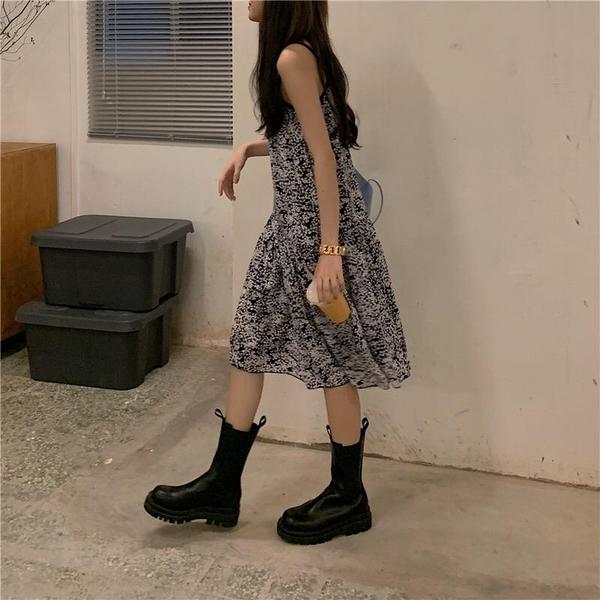 小花柄ふんわりキャミワンピース S1421