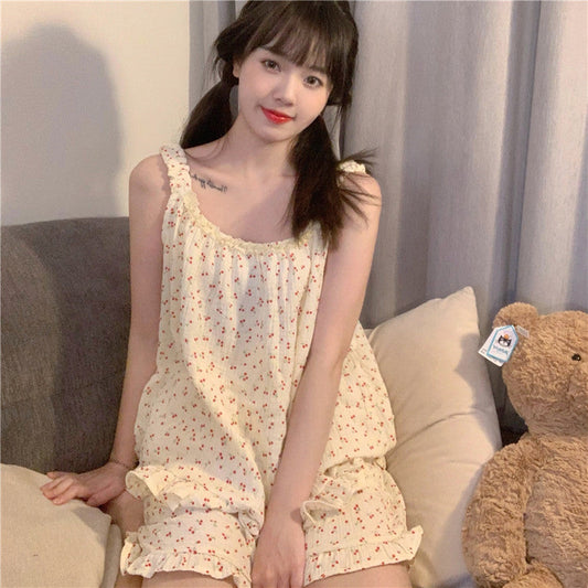 チェリーシボコットンルームウェア♡ゆるふわ可愛い S2770