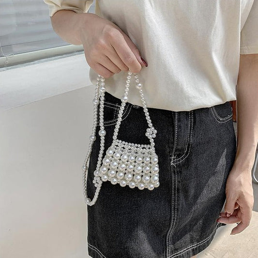 パールのミニポシェット♡トレンドアクセ S2606