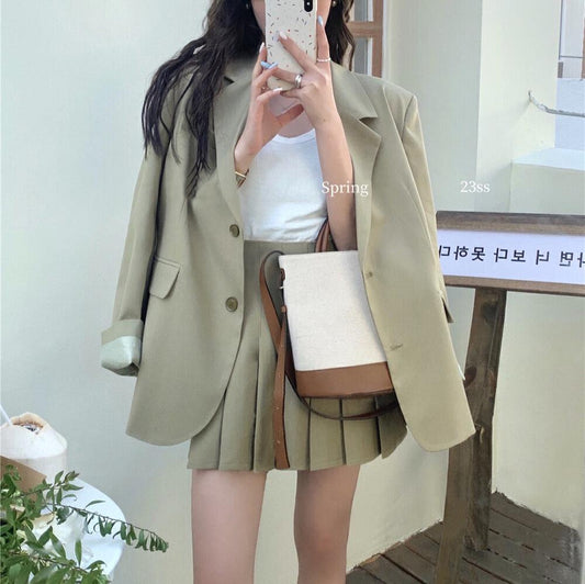 大人可愛いチェックセットアップ♡ S2568