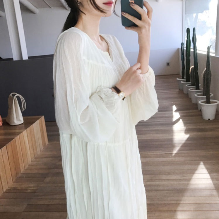 フェアリーなロングワンピース♡大人可愛いデザイン S1710