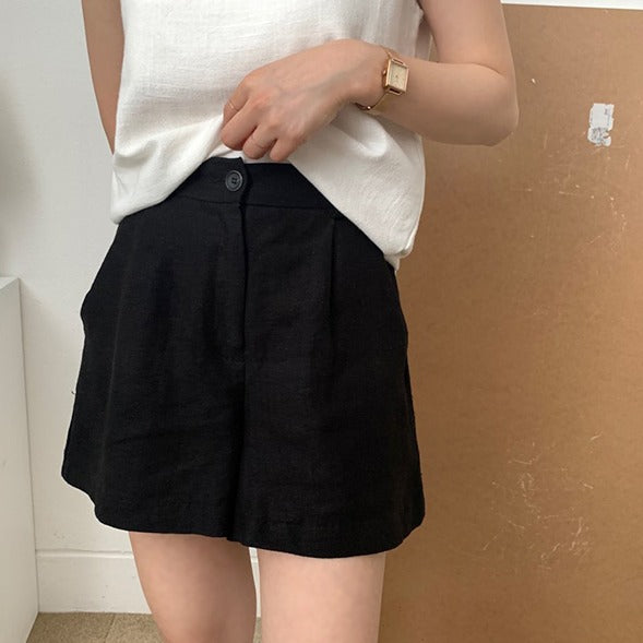 麻風半袖ジャケットセットアップ S1418