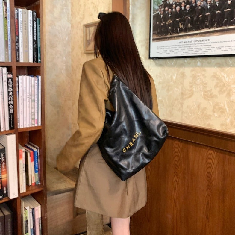 レトロなフェイクレザージャケットセットアップ【単品販売】 S1283