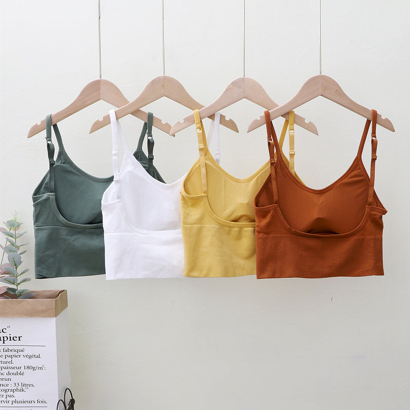 カップ付きニットキャミ♡色違いで揃えたくなる優秀アイテム S2361