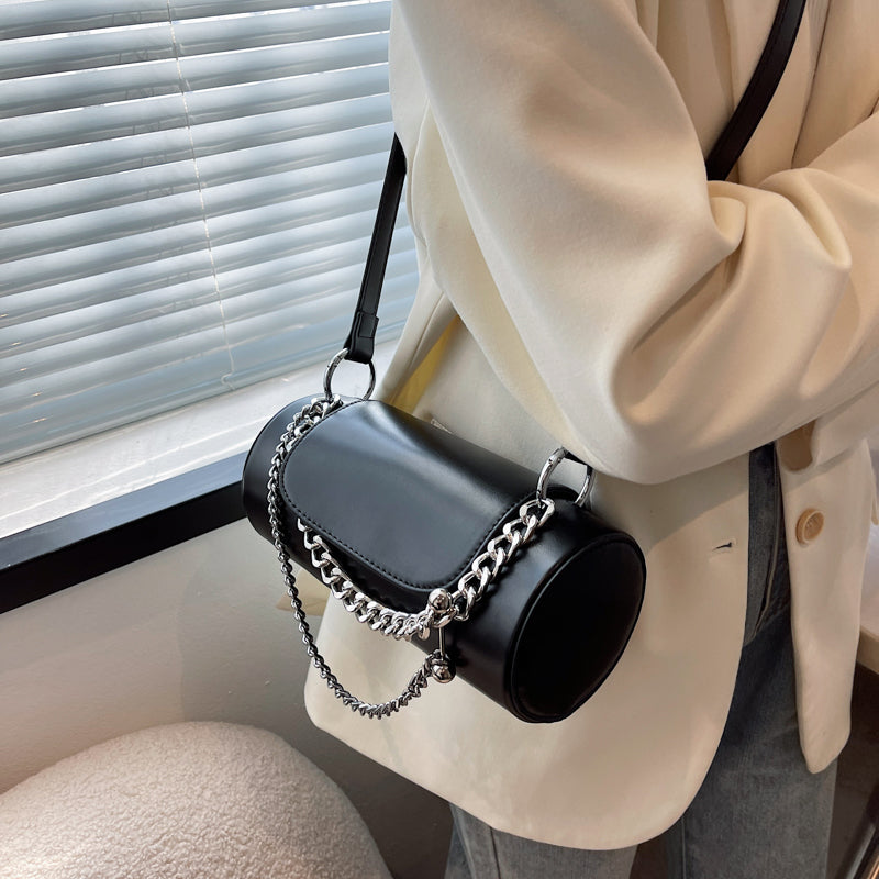 チェーン付きミニ筒バッグ♡大人可愛いデザイン S2371