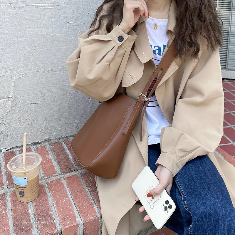 シンプルで可愛いバケットバッグ♡ S2160