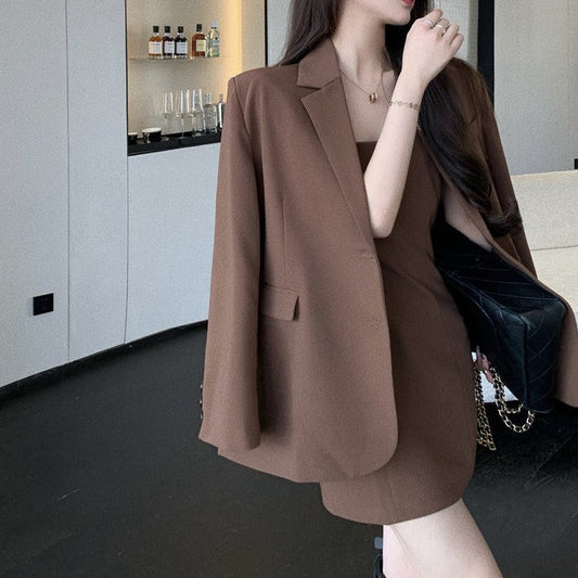 大人可愛いブラウンセットアップ【単品販売】 S2494