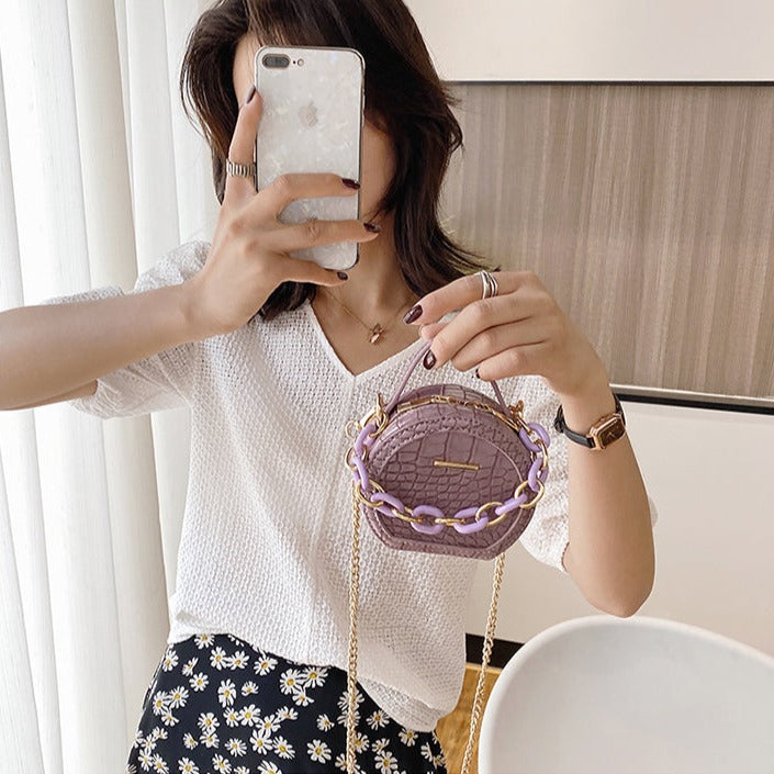 サークルミニバッグ♡アクセサリー感覚で使える可愛いバッグ S2262