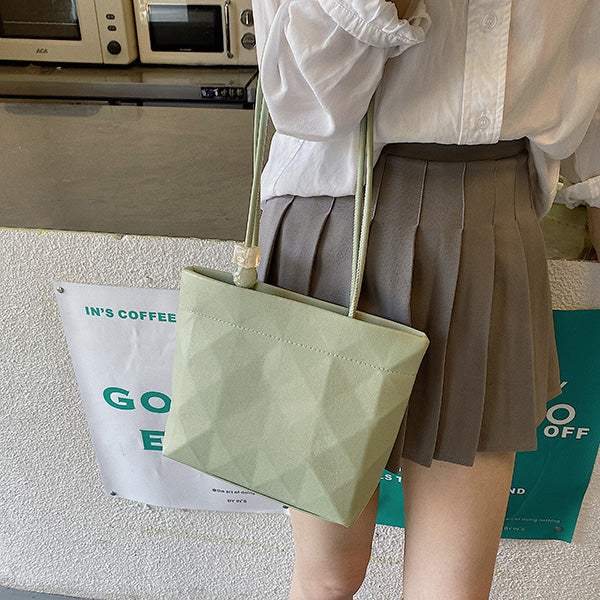 菱柄バケットバッグ♡大人可愛いデザイン S2081