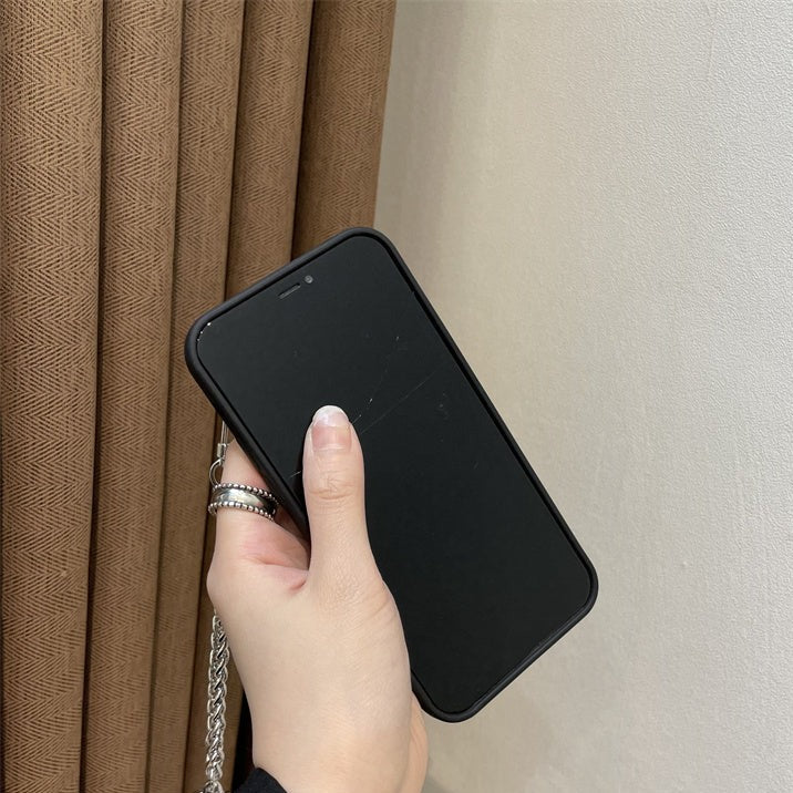 ブラックメタリックスマホショルダー S2241
