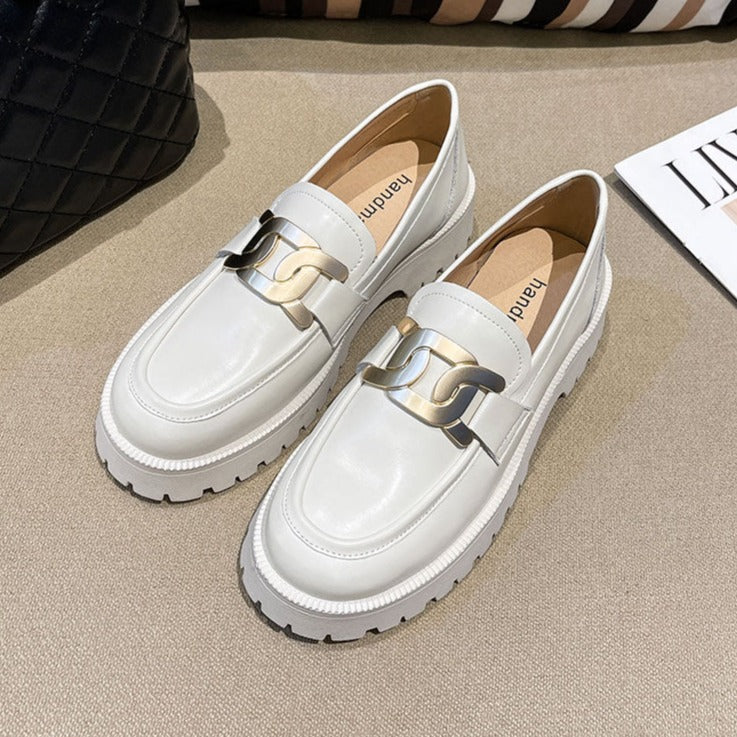 厚底ベルトローファー♡マニッシュで可愛い S2475