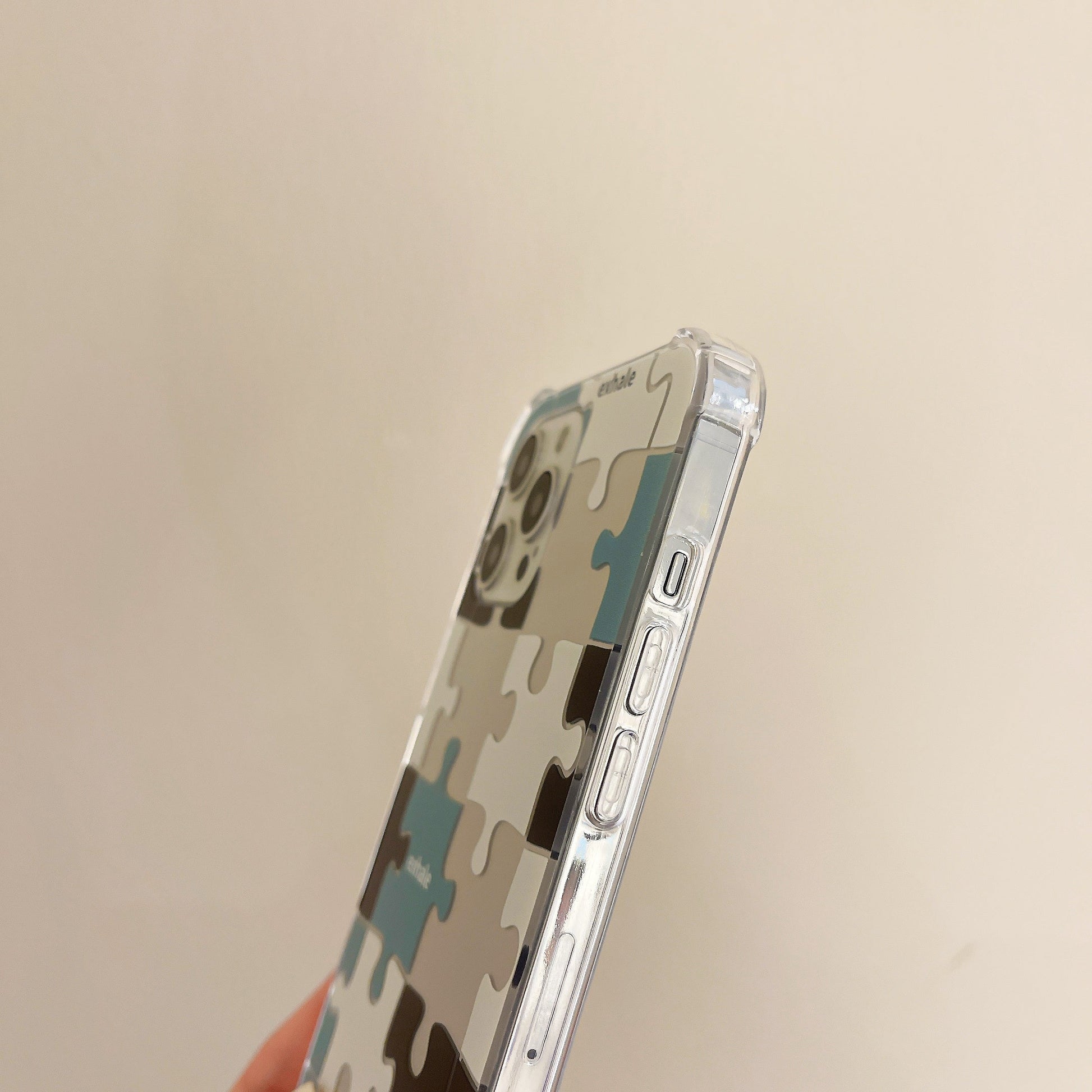 韓国発パズルミラーiPhoneケース♡個性的でかわいい S2520