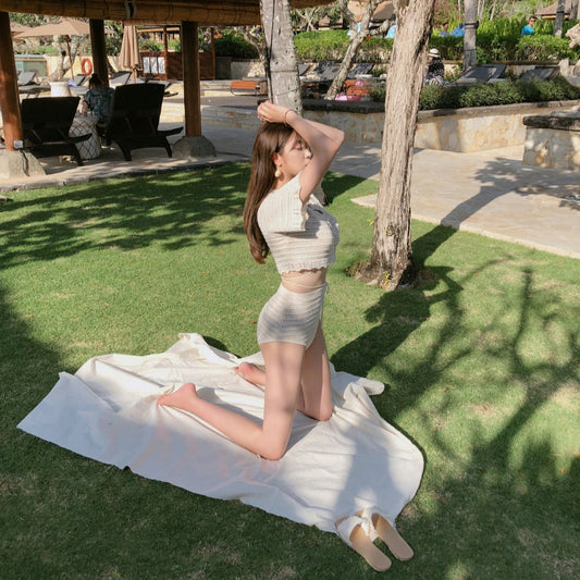 クロシェ編みスイムウェア♡夏のアクティブに S2214