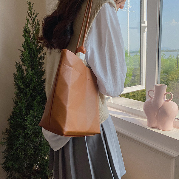 菱柄バケットバッグ♡大人可愛いデザイン S2081