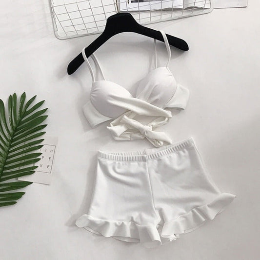 オールインワン付き水着セットで夏を彩る♡ S2295
