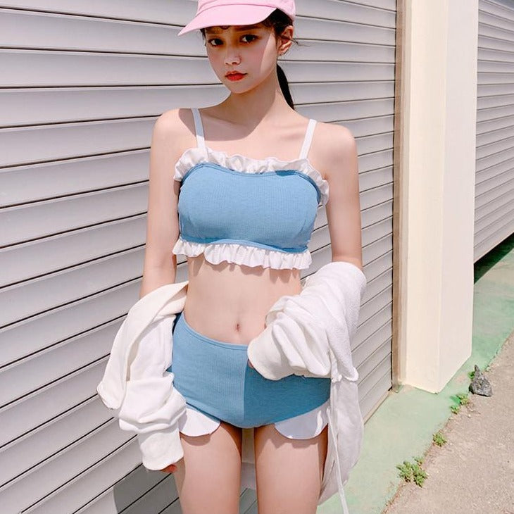 フェミニンなビスチェ水着で夏を彩ろう S2720