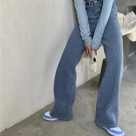 ルーズハイウエストパンツ ゆったりデザイン S2766